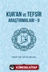 Kur'an ve Tefsir Araştırmaları 2