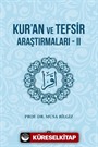 Kur'an ve Tefsir Araştırmaları 2