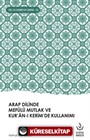 Arap Dilinde Mefûlü Mutlak ve Kur'an-I Kerim'de Kullanımı