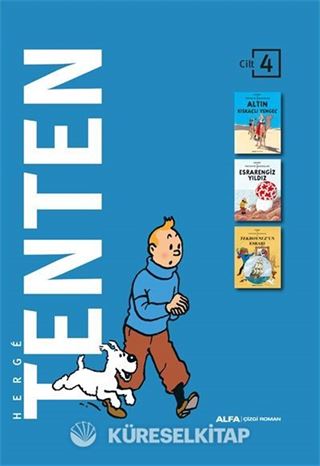Tenten'in Maceraları 4 (Ciltli) (Üç Kitap Birarada)