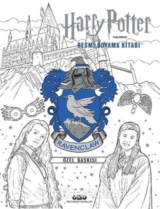 Harry Potter Filmlerinden Resmi Boyama Kitabı (Ravenclaw Özel Baskısı)