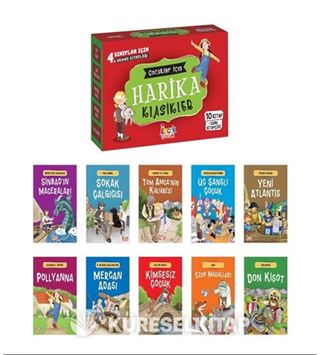Çocuklar İçin Harika Klasikler (10 Kitap+Soru Kitapçığı)