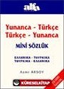 Yunanca-Türkçe Türkçe-Yunanca Mini Sözlük
