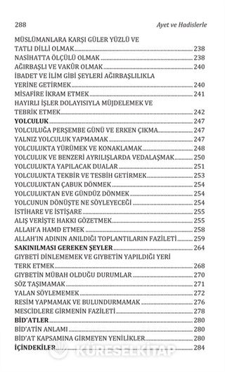 Ayet ve Hadislerle Peygamber Efendimizin (s.a.v.) Sünnetleri (Yenilenmiş Baskı)