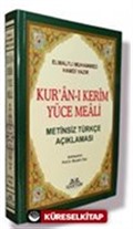 Haktan Yayınları Çanta Boy Metinsiz Yüce Meal (Kod:H-87)