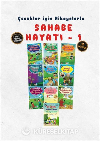 Çocuklar İçin Sahabe Hayatı 1 (10 Kitap Takım)