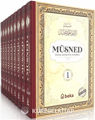 Müsned (9 Cilt Takım - Arapça Metinli)