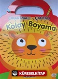 Aslan - Çıkartmalı - Çantalı Kolay Boyama
