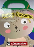Tavşan - Çıkartmalı - Çantalı Kolay Boyama