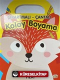 Tilki - Çıkartmalı-Çantalı Kolay Boyama