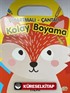 Tilki - Çıkartmalı-Çantalı Kolay Boyama