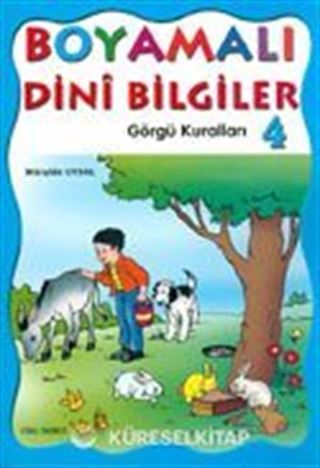 Boyamalı Dini Bilgiler 4/ Ahlak ve Görgü Kuralları (Büyük Boy)