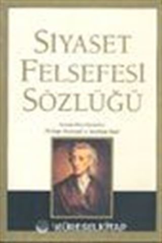 Siyaset Felsefesi Sözlüğü (ciltsiz)