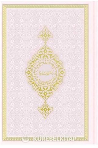 Çanta Boy Termo Deri Kuran-ı Kerim (Toz Pembe, Mühürlü)