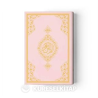 Orta Boy Kur'an-ı Kerim Yeni Cilt (Pembe, Mühürlü)