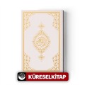Çanta Boy Kur'an-ı Kerim Yeni Cilt (Beyaz, Mühürlü)