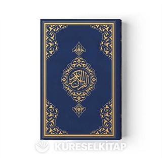 Çanta Boy Kur'an-ı Kerim Yeni Cilt (Lacivert, Mühürlü)