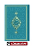 Hafız Boy Termo Deri Kuran-ı Kerim (Turkuaz, Mühürlü)