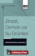 Ziraat, Orman ve Su Ürünleri Alanında Uluslararası Araştırmalar X