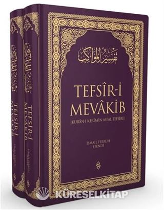 Tefsir-i Mevakib Kur'an-ı Kerimin Meal Tefsiri (2 Cilt Lila Renk)