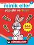 Yapıştır ve Boya / Minik Eller Kırmızı Kitap (3 Yaş)