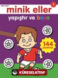Yapıştır ve Boya / Minik Eller Mor Kitap (3 Yaş)