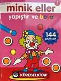 Minik Eller Yapıştır Ve Boya - Pembe Kitap