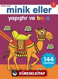 Yapıştır ve Boya / Minik Eller Bordo Kitap (5 Yaş)