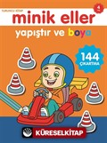 Yapıştır ve Boya / Minik Eller Turuncu Kitap (4 Yaş)