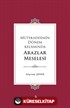Mütekaddimîn Dönem Kelamında Arazlar Meselesi