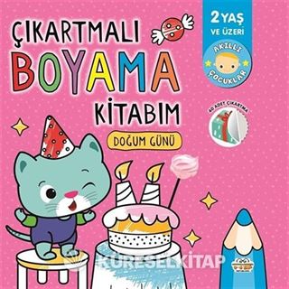 Çıkartmalı Boyama Kitabım - Doğum Günü