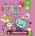 Çıkartmalı Boyama Kitabım-hayvan Dostlar