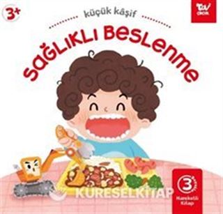 Hareketli Kitap 3d Küçük Kaşif Sağlıklı Beslenme