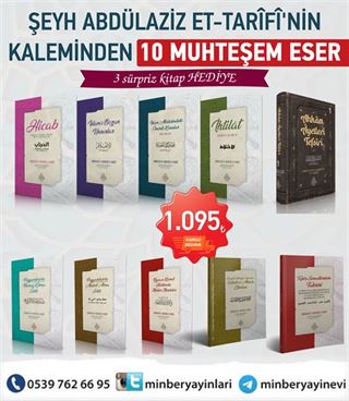 Abdulaziz et-Tarifi Kitaplığı (10 Kitap)
