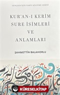Kur'an-ı Kerim Sure İsimleri ve Anlamları