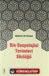 Din Sosyolojisi Terimler Sözlüğü