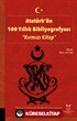 Atatürk'ün 100 Yıllık Bibliyografyası 'Kırmızı Kitap'