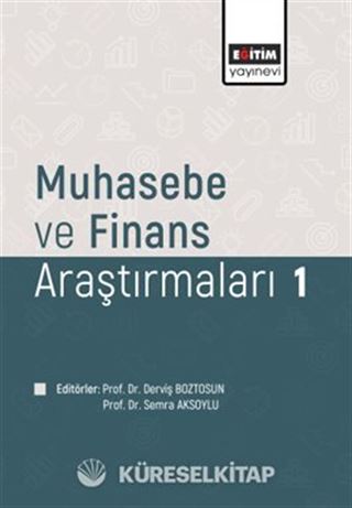 Muhasebe ve Finans Araştırmaları 1
