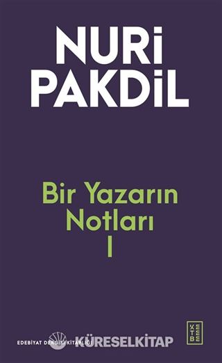 Bir Yazarın Notları 1