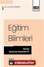 Eğitim Bilimleri Alanında Uluslararası Araştırmalar XIV