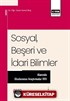 Sosyal, Beşeri ve İdari Bilimler Alanında Uluslararası Araştırmalar XVII