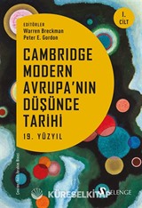Cambridge Modern Avrupa'nın Düşünce Tarihi 1. Cilt