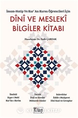 İmam Hatip ve Kur'an Kursu Öğrencileri İçin Dini ve Mesleki Bilgiler Kitabı