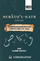 Nebatu'l-Katr (Te'lif)