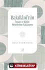 Bakıllanî'nin İman ve Küfür Meselesine Yaklaşımı