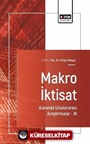Makro İktisat Alanında Uluslararası Araştırmalar III