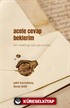 Acele Cevap Beklerim