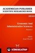 Economic And Administrative Sciences - Volume I (AYBAK 2018 Eylül)