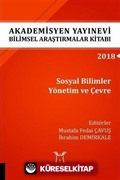 Sosyal Bilimler Yönetim ve Çevre (AYBAK 2018 Eylül)