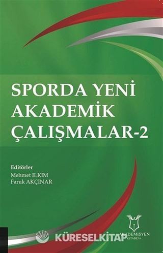 Sporda Yeni Akademik Çalışmalar-2